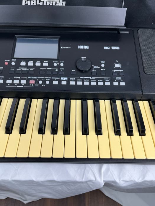 Korg PA300 Professional Arranger Workstation 61-Key Keyboard Synthesizer Black