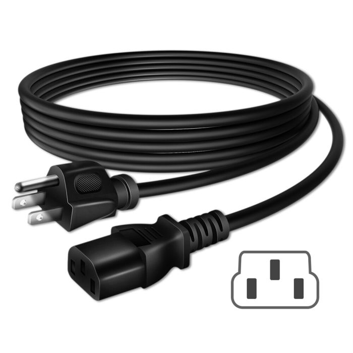 5ft UL AC Power Cord For Korg Pro Arranger Workstation Synthesizer Keyboard Lead