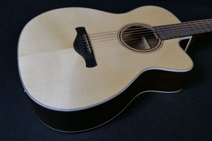 Ibanez ACFS380BT OPS Baritone Grand Concert Acoustic Electric SolidTop 27" SCALE
