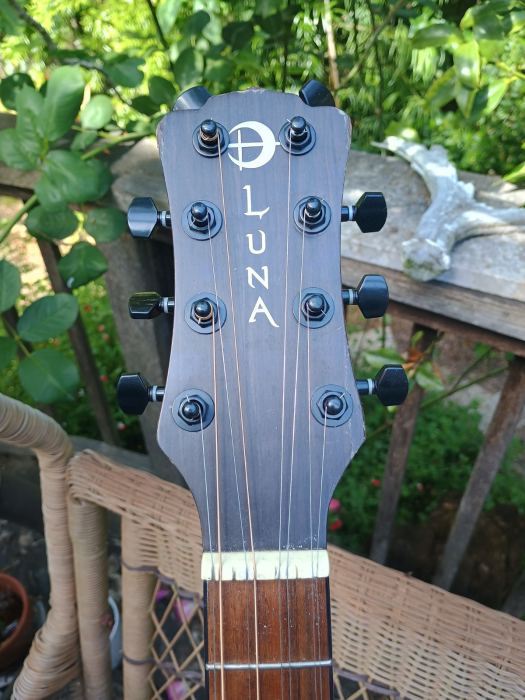 Tenor Guitar/Mandola 8-string Converted Luna Safari travel guitar