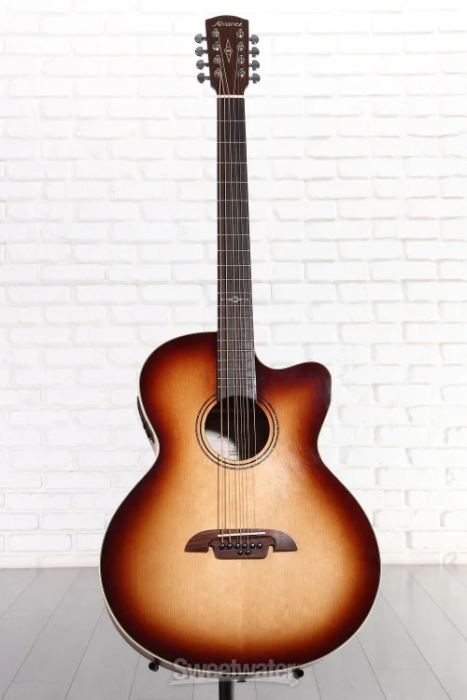 Alvarez ABT60CE Artist Series 8-string Baritone Acoustic-electric Guitar -