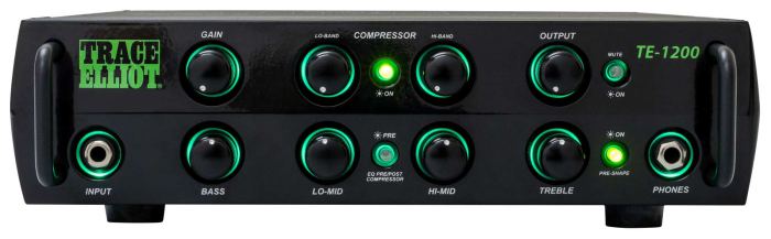 Trace Elliot TE-1200 1200W Bass Amplifier Head Professional Performance