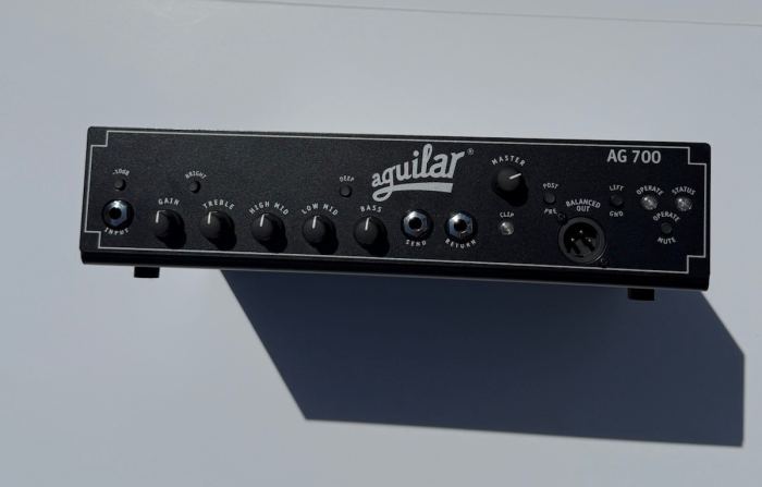 Aguilar AG700 700W 1 Channel Bass Amplifier Head