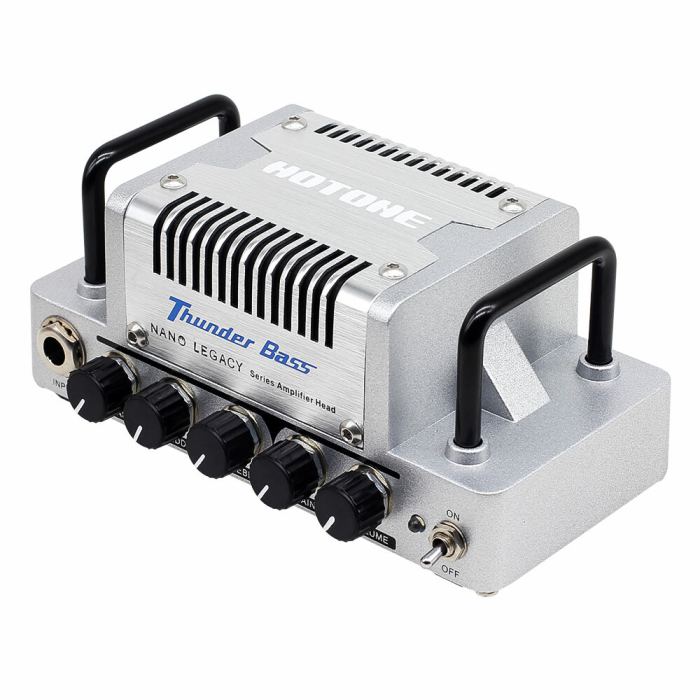 Hotone Nano Legacy Thunder Bass 5 Watt Compact Guitar Amp Head 3 Band EQ NLA-4