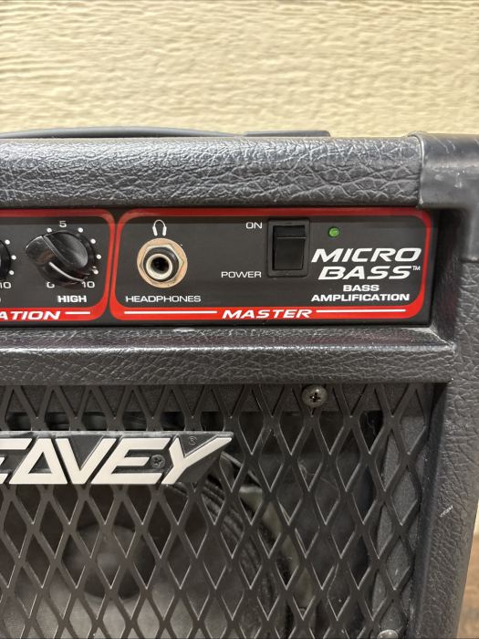 Peavey Micro Bass Practice / Small Venue  Amplifier Amp 20 Watts Black