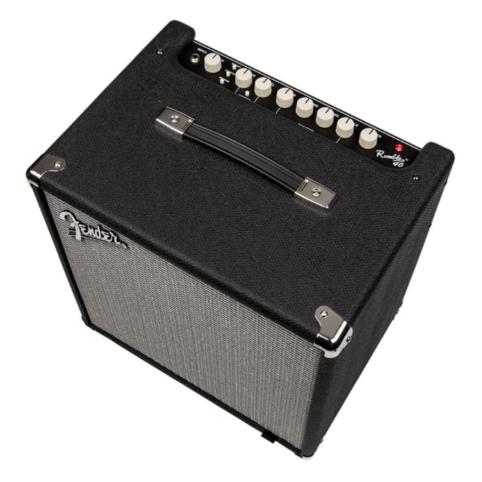 Fender Rumble 40 120V Black and Silver Amplifier Lightweight Construction