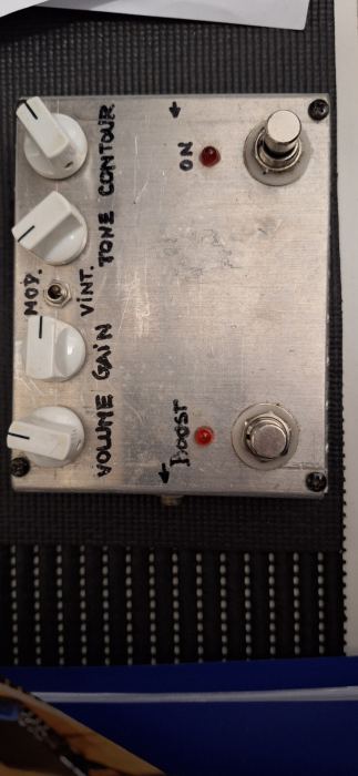 Pedal de Overdrive / Distortion / Boost Handmade Vintage Boutique