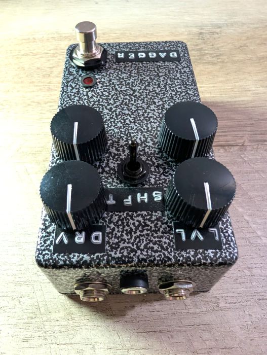 W8ST ARTS Dagger Handmade Overdrive Pedal OP07 NOS DIODES One-Off