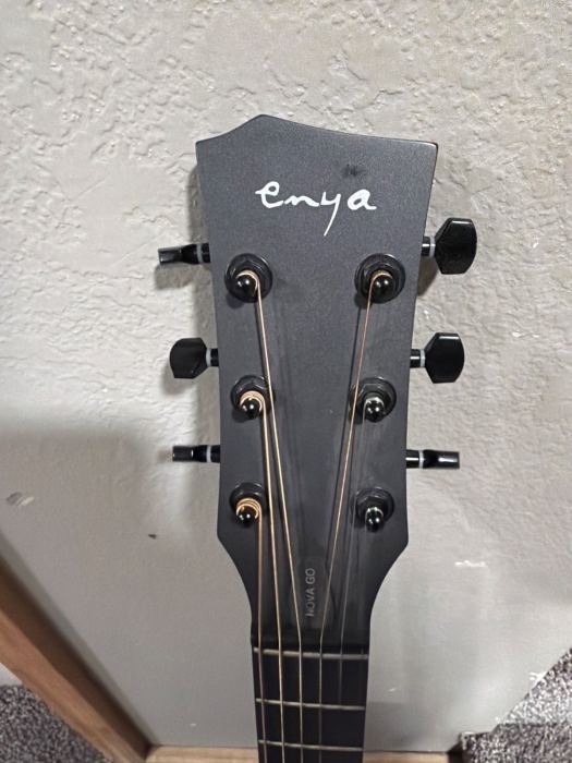 Enya Nova Go Carbon Fiber Acoustic Guitar 1/2 Size Beginner Adult Travel Acustic