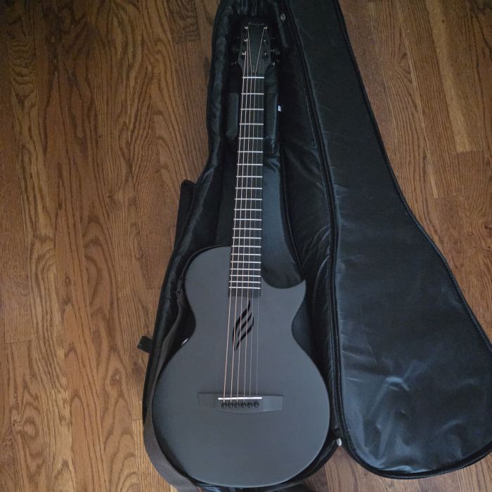 Enya NOVA GO SP1 Carbon Fiber Travel Guitar - 35" Acoustic Electric with Smart A