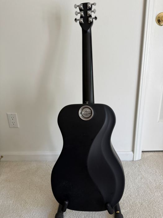 Journey OF660M Carbon Fiber Travel Guitar Matte Black Collapsible + TSA Backpack