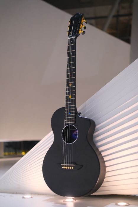 Natasha Cosmos 38" Carbon Fiber Nylon Travel Acoustic-Electric Guitar US Stock