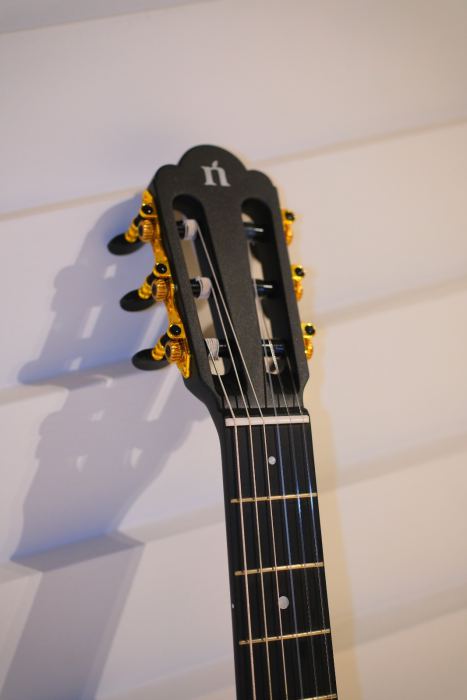 Natasha Cosmos 38" Carbon Fiber Nylon String Travel Acoustic Guitar US Stock