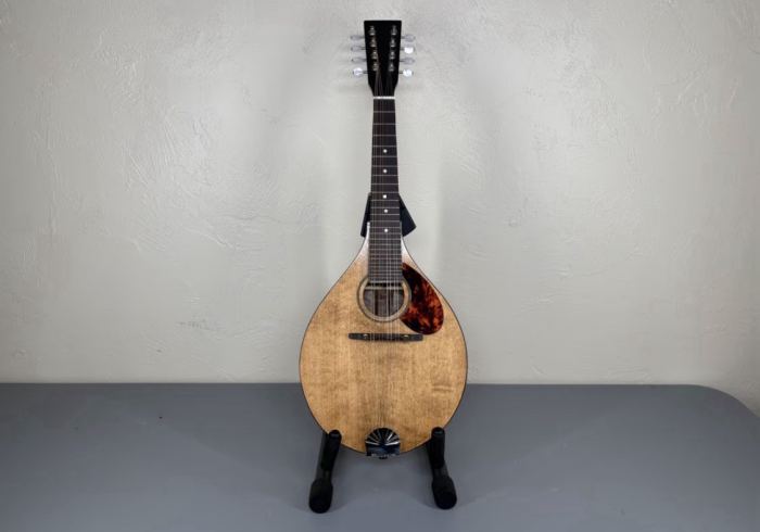 A-Style 8-String Mandolin Natural Brown Spruce/Mahogany w/ Hard Case