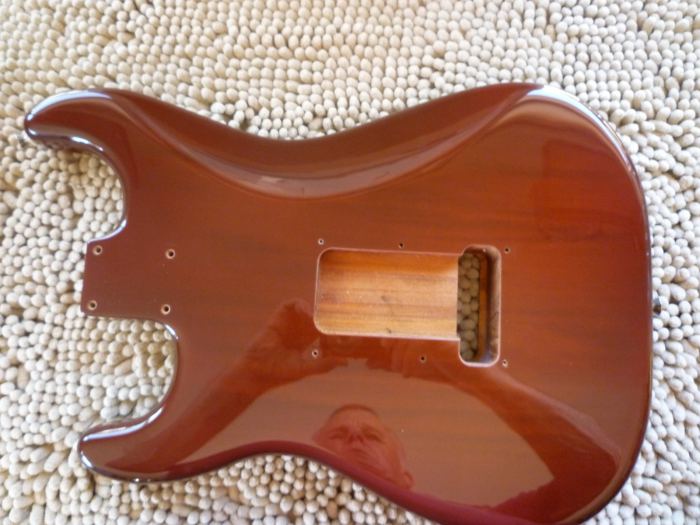Fender Player II Series Body Chambered Mahogany Mocha Stratocaster Amazing 3 lbs