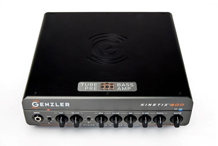 Genzler Kinetix 800 Bass Amp 800W Tube Preamp Class D Lightweight Bass Head
