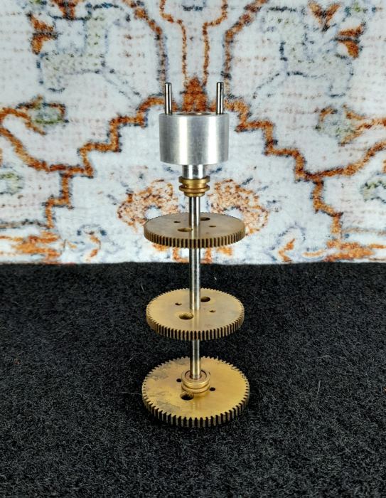 Vintage Hammond Organ Tone Wheel Generator Drive Gear W/ Flywheel Receiver 