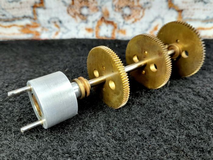 Vintage Hammond Organ Tone Wheel Generator Drive Gear W/ Flywheel Receiver 