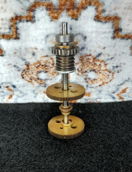 Vintage Hammond Organ Tone Wheel Generator Drive Gear W/ Starter Motor's Clutch 