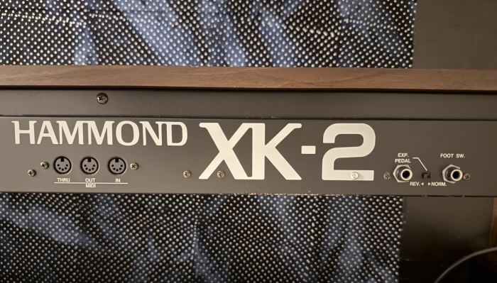 Hammond XK-2 Tone Wheel Organ And Digital Keyboard