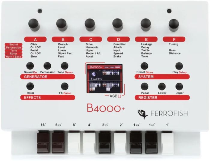 Ferrofish B4000+ Organ Module