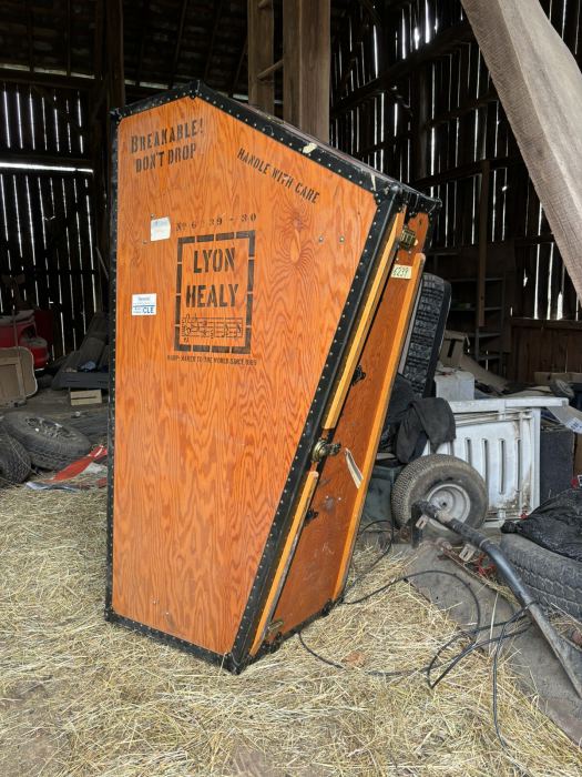 Concert Grand Lyon and Healy Harp Traveling Case