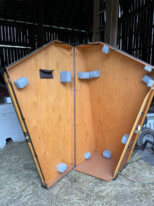 Concert Grand Lyon and Healy Harp Traveling Case