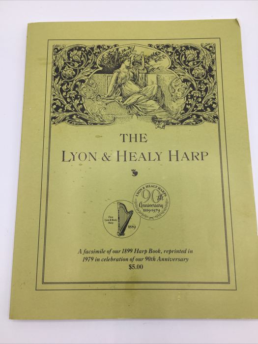 Harp String Lyon & Healy Artist  5th Octave D * 1 string  white nylon NEW