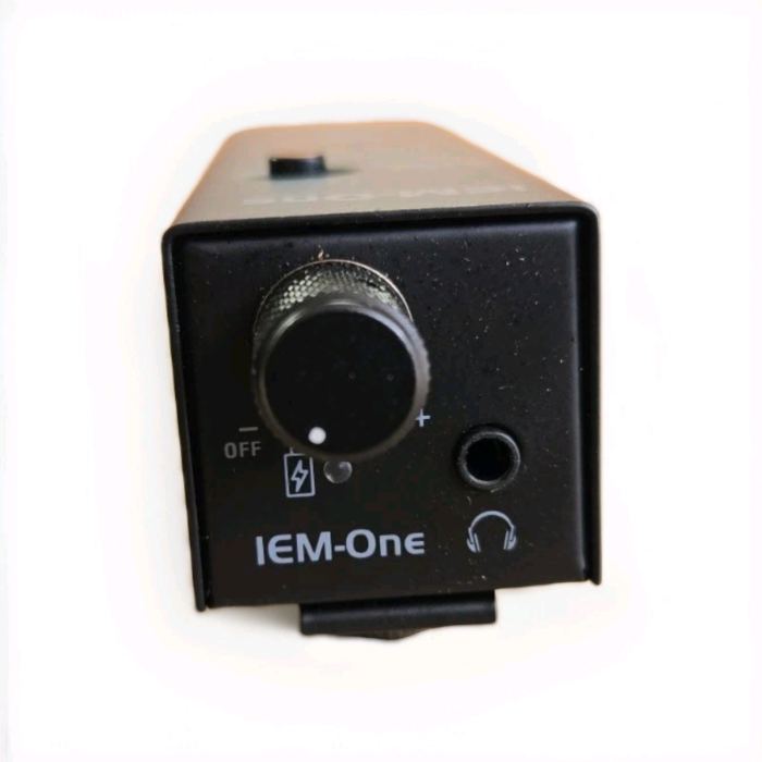Wired In-Ear Monitor System, IEM PRO for Drummers and Bass Single Channel