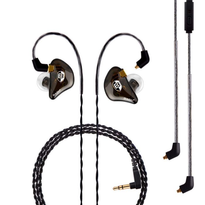 Professional In-Ear Monitor Headphones for Musicians with MMCX Connector