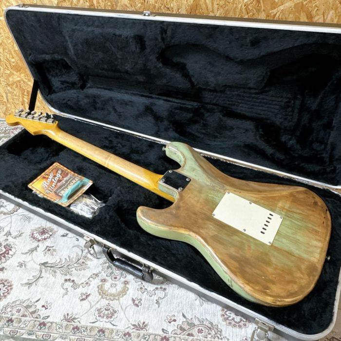Fender Japan Stratocaster Relic Custom Shop Pickups O Serial MIJ Electric Guitar