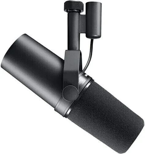FOR SM7B Cardioid Dynamic Vocal Broadcast Microphone  Open Box Black US