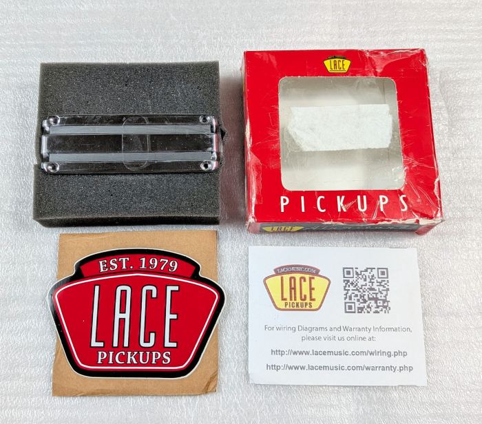 LACE Aluma X-Bar 4.5 Extended Range 8/9/10-String Guitar, 5/6 String Bass Pickup