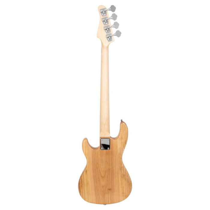New Burlywood Fretless Basswood Right Handed Electric Bass Guitar