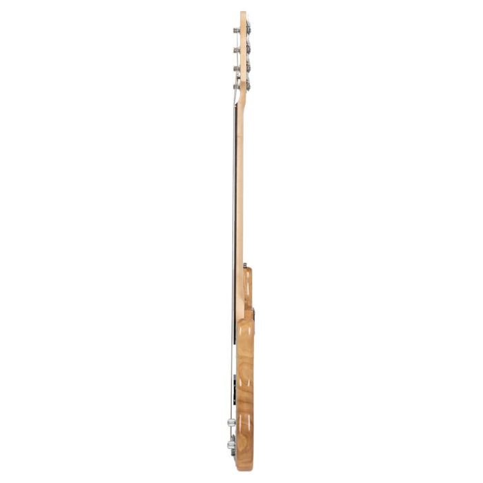 New Burlywood Fretless Basswood Right Handed Electric Bass Guitar