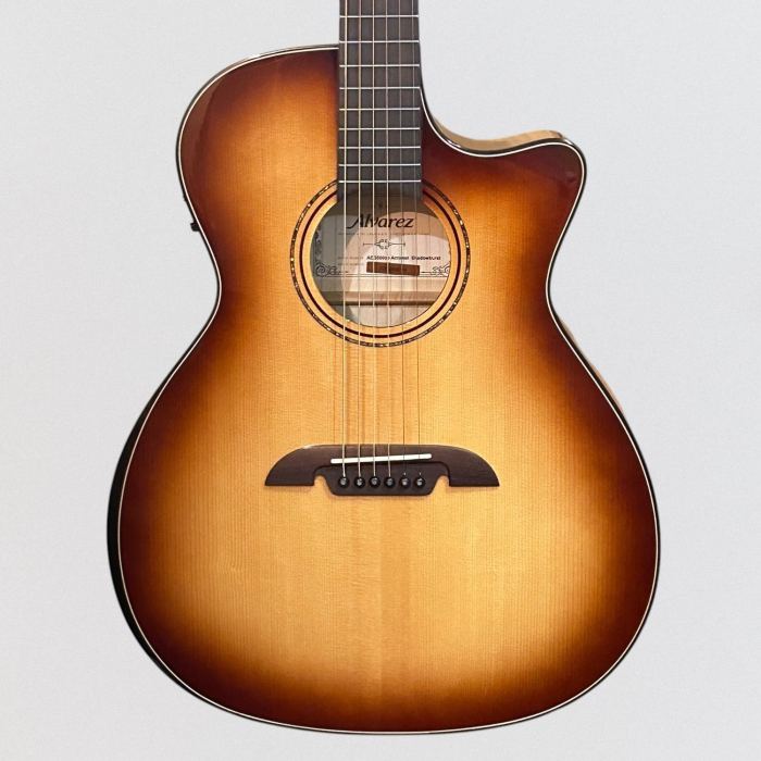 Alvarez AEG800CE Grand Auditorium Acoustic Electric Guitar - Shadow Burst