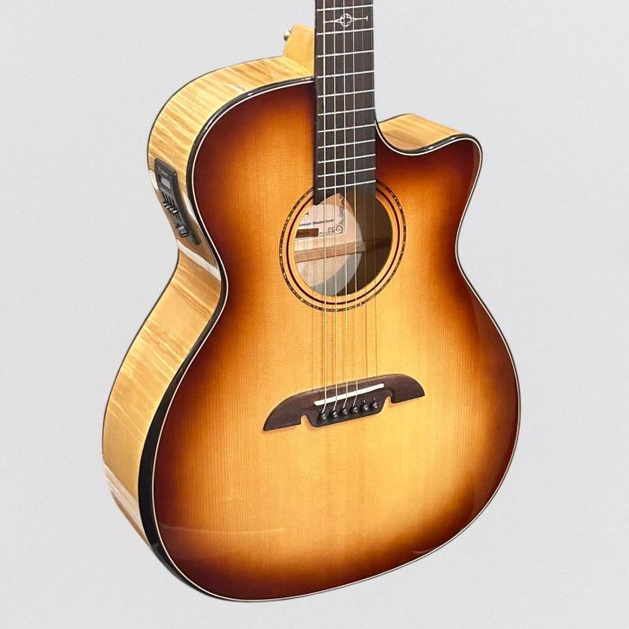 Alvarez AEG800CE Grand Auditorium Acoustic Electric Guitar - Shadow Burst