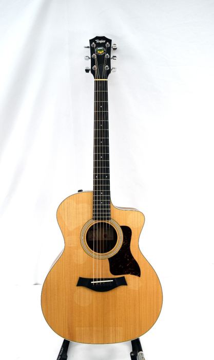 Taylor 214CE Grand Auditorium RH 6String Acoustic/Electric Guitar Natural Mexico