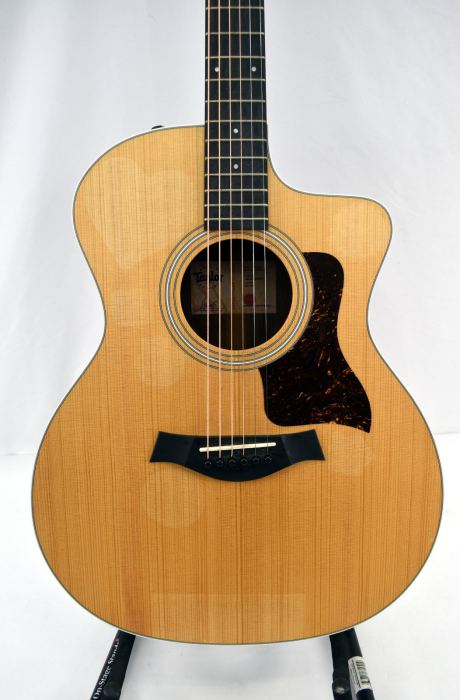 Taylor 214CE Grand Auditorium RH 6String Acoustic/Electric Guitar Natural Mexico