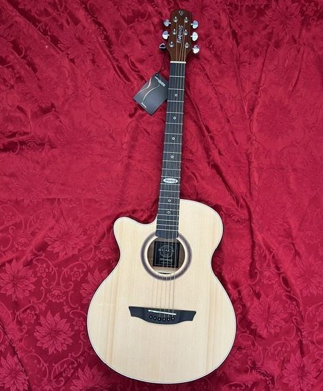 Strinberg Left-handed Auditorium Acoustic-Electric-Natural Satin+ Deluxe Gig Bag