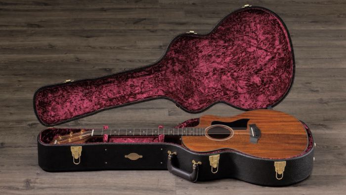 Taylor 224ce K DLX Koa Deluxe Grand Auditorium Acoustic Electric Guitar