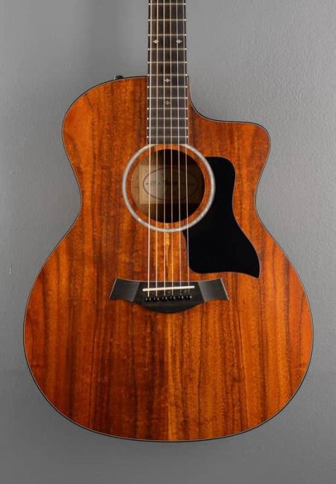 Taylor 224ce K DLX Koa Deluxe Grand Auditorium Acoustic Electric Guitar
