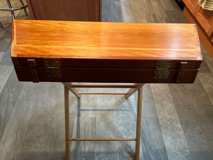 Hammered Dulcimer made by Charlie Alm.  Mint Condition. Beautiful Cherrywood