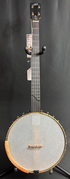 OME Alpha Open Back 5-String Banjo Natural Satin Finish w/ Gig Bag