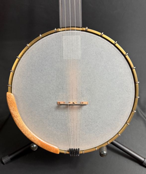 OME Alpha Open Back 5-String Banjo Natural Satin Finish w/ Gig Bag