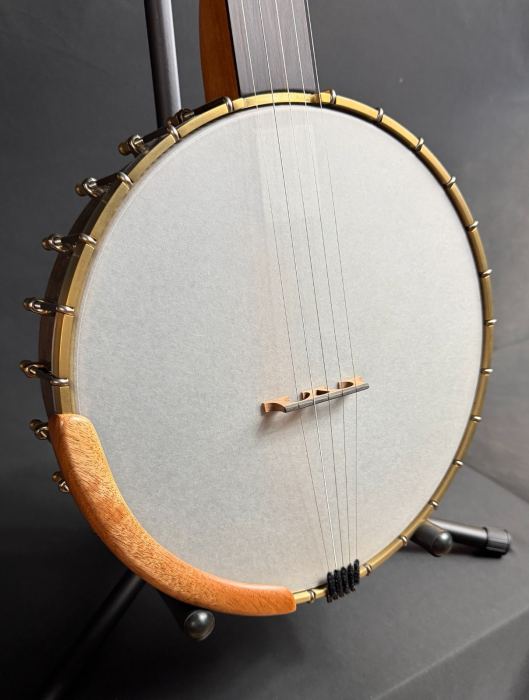 OME Alpha Open Back 5-String Banjo Natural Satin Finish w/ Gig Bag