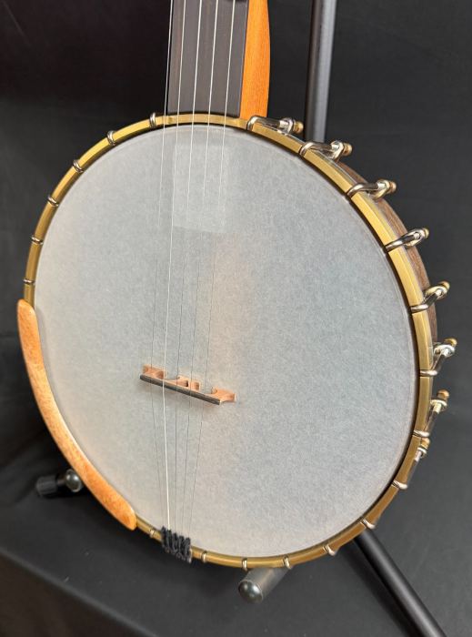 OME Alpha Open Back 5-String Banjo Natural Satin Finish w/ Gig Bag