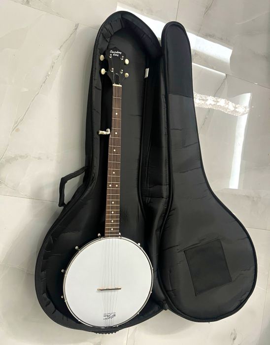 Recording King RKOH-05 5-String Open Back Banjo Satin Finish w/ Gig Bag