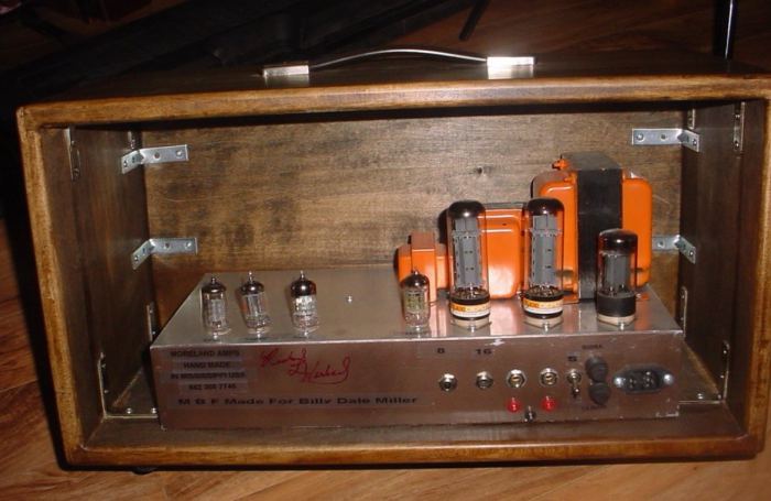 Boutique Hand Wired Rick Moreland Amplifier 3 Channel Master Volume Tweed EF86