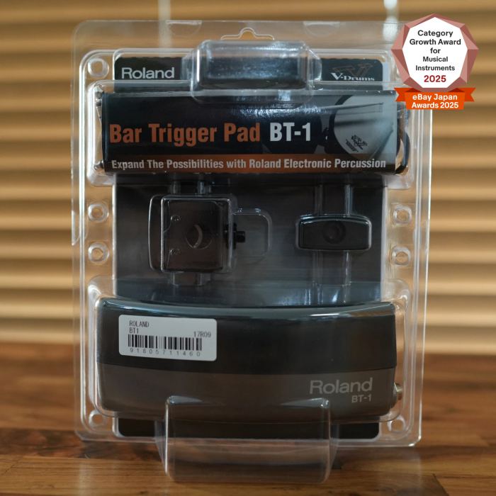 Roland BT-1 Bar Trigger Pad for V-Drums Hybrid Acoustic Drum Kit Electronic Perc
